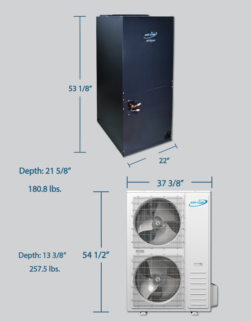 Aircon SD Premium 60000 BTU Measurements