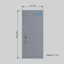 Air-Con Neptune Series - 24000-60000 BTU - Up to 19 SEER2 - Pre-Charged Heat Pump Inverter - Ducted Central Air Conditioner