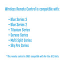 Wireless Remote Control for Air-Con Units