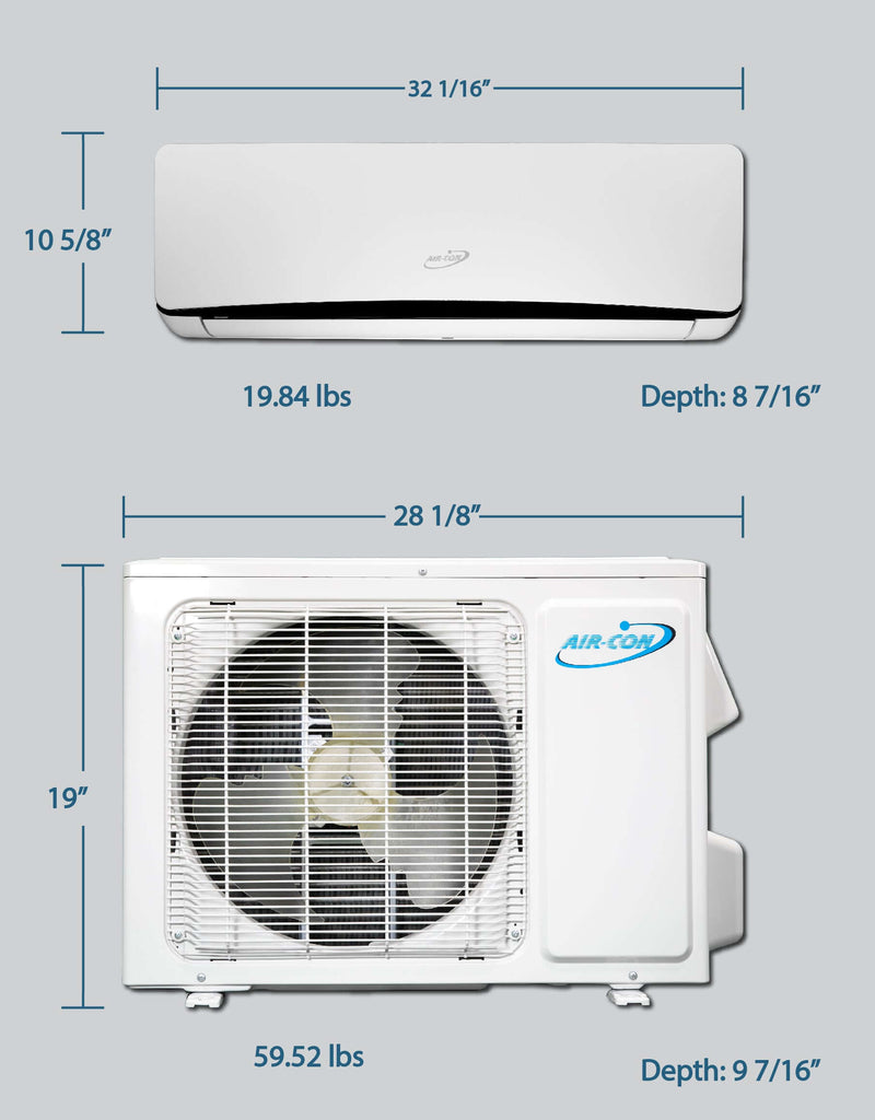 Ductless Heat Pump Smallest Split Ac Size Bosch Gen Climate 5000