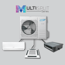 Air-Con 2 Zone 24000 BTU 22 SEER 230v Air Conditioner