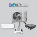 Air-Con 2 Zone 18000 BTU 22 SEER 230v Air Conditioner